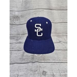 Vintage 90's USC Cap Hat New Era 6 7/8 Dodgers Blue EUC!